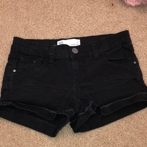 Black RSQ jean shorts
